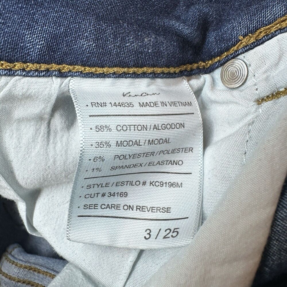 Kancan Annaka Mid Rise Super Skinny Jeans Womens 25 Medium Wash Stretch - Picture 10 of 14